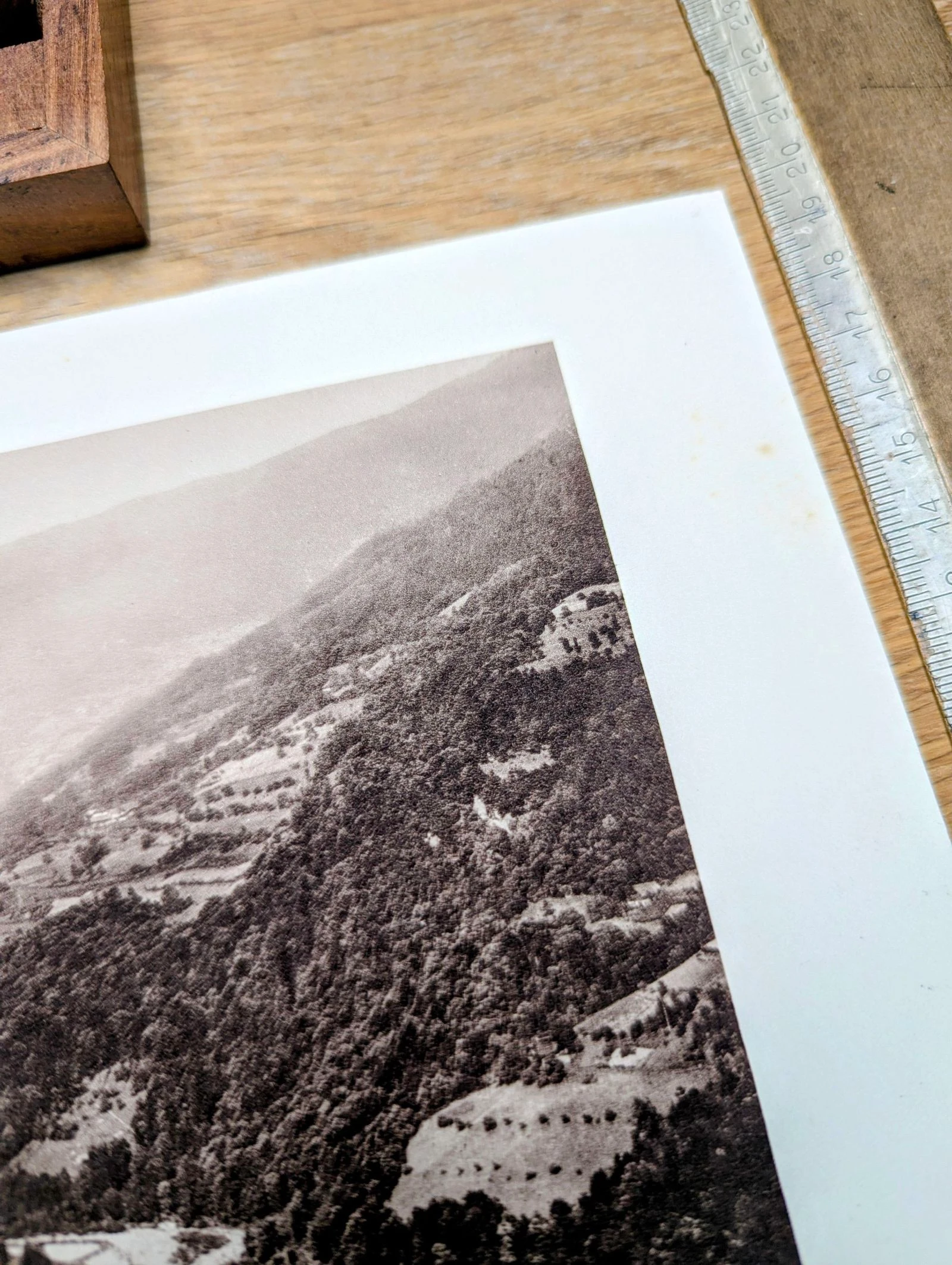 Ugine, Savoie. Placa fotográfica impressa em 1942. – photo 9